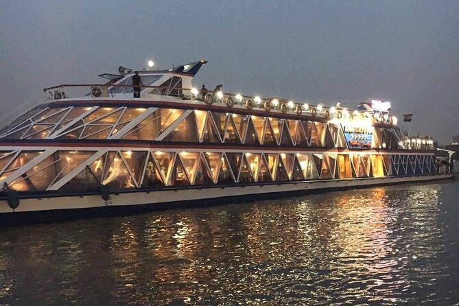 Cairo Dinner Cruise on the Nile River with Pickup And Drop off - The value of the $20 price