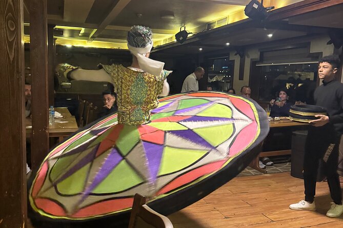 Cairo Dinner Cruise on the Nile with Pickup - Live music, belly dancing, and Tanoura