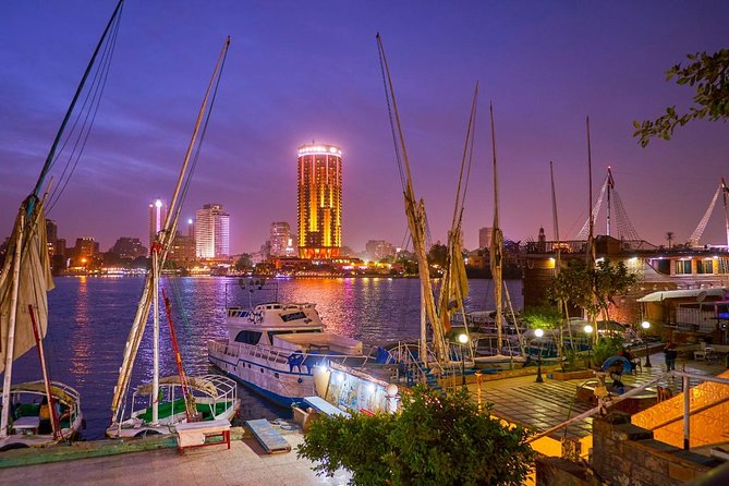Cairo Dinner Cruise on the River Nile with Belly Dancing Show - Cairo by Night, Seen From the Nile