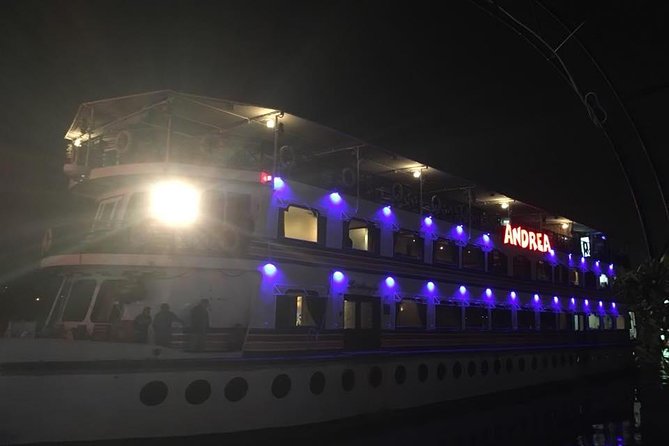 Cairo Dinner Cruise show with belly dancer show on Nile river - The Nile views are the real sightseeing