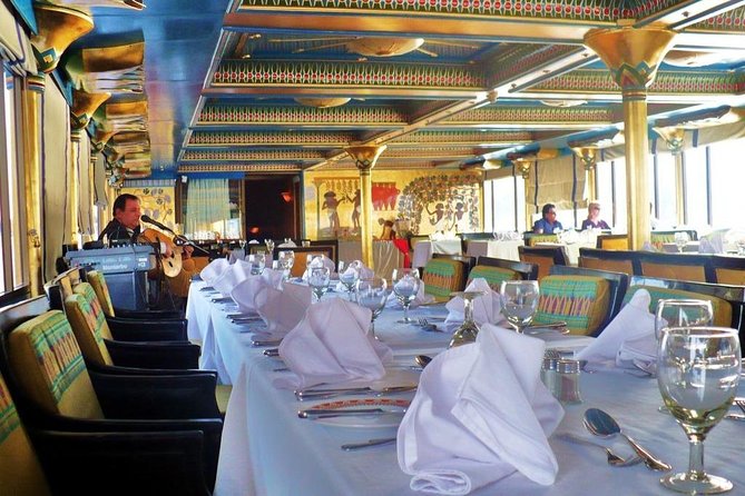 Cairo dinner Cruise with Belly dancer show - Pickup from Cairo, Giza, and beyond