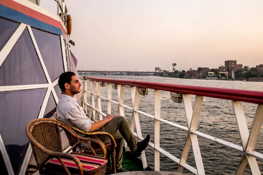 Cairo: Nile Sunset Dinner Cruise, Show & Optional Transfer - A Cairo evening built around the Nile