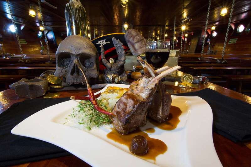 Cancún: Jolly Roger Pirate Dinner Cruise 2025 - Fireworks, music, and the big finish