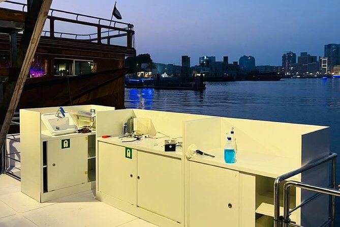 Catamaran Cruise with Dinner at Al Jaddaf Waterfront Dubai - Al Jaddaf Views: Hotels, Villas, and Bridges