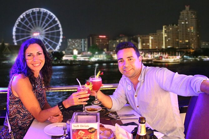 Chaophraya Cruise Dinner Cruise Along With Chao Phraya River Bangkok - The Grand Palace from the Chao Phraya