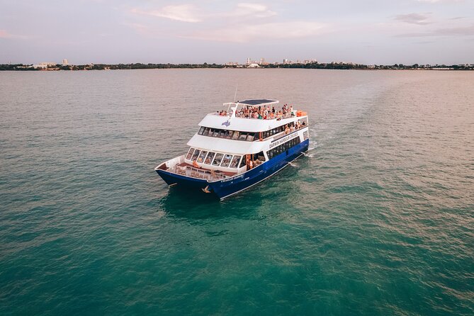 Charles Darwin Dinner Cruise - The route from Stokes Hill Wharf to Fannie Bay