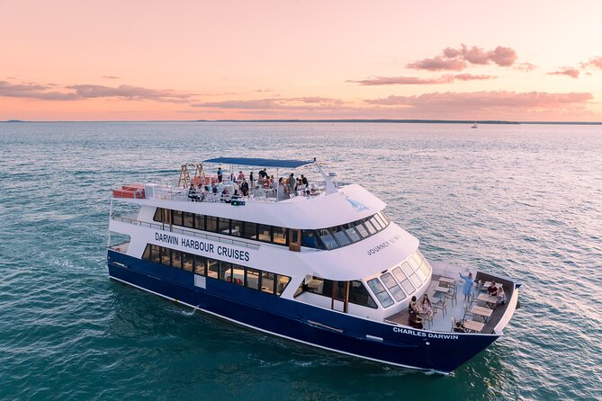 Charles Darwin Dinner Cruise - Arriving at Stokes Hill Wharf for the 6:00 pm departure