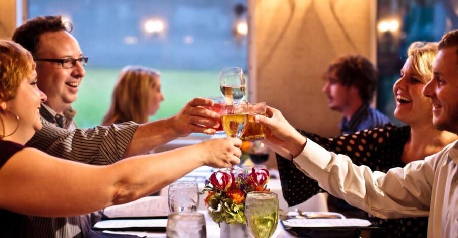 Charleston: Luxury Harbor Dinner Cruise - Dinner: better than the usual boat buffet