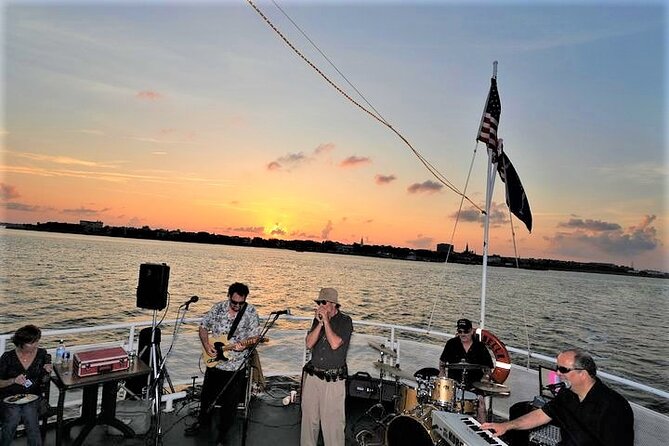 Charleston Sunset Blues & BBQ Dinner Cruise - Live music and the meaning of blues