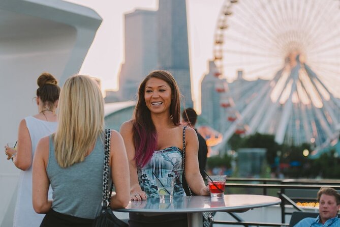 Chicago Signature Dinner Cruise on Lake Michigan - The DJ, dance floor, and party atmosphere