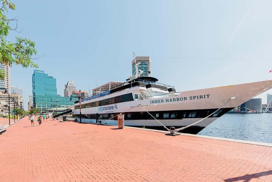 City Cruises Baltimore: Brunch, Lunch, or Dinner Cruise - Settling into your private table