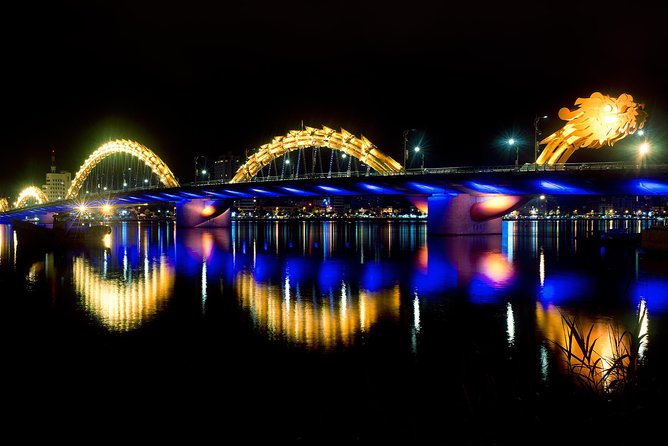 Da Nang by Night from Hoi An: Seafood dinner, night market and cruise trip - Da Nang’s bridges and riverfront icons after dark