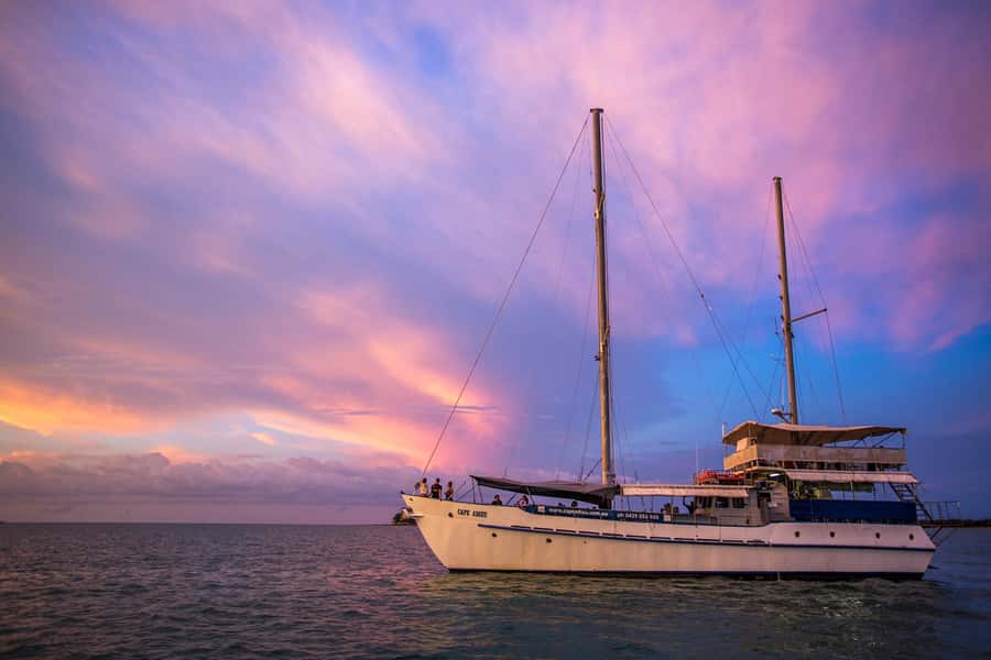 Darwin: Signature four course Sunset Dinner Cruise - A four-course dinner built around local produce