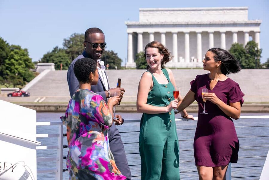 DC: City Cruises Gourmet Brunch, Lunch, or Dinner Cruise - Brunch: a buffet with a party atmosphere