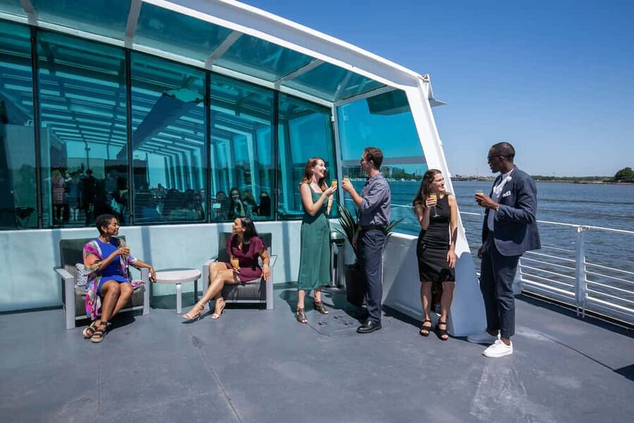 DC: City Cruises Gourmet Brunch, Lunch, or Dinner Cruise - Dinner: a slower, more traditional meal