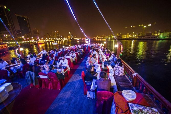 Dhow Cruise Dinner in Creek with Transfer - What the 8:00 pm evening looks like
