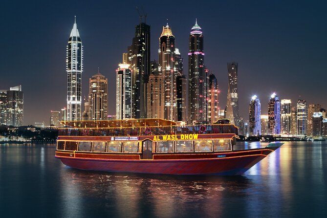 Dhow Cruise Dinner in Creek with Transfer - The views from Bur Dubai to Deira
