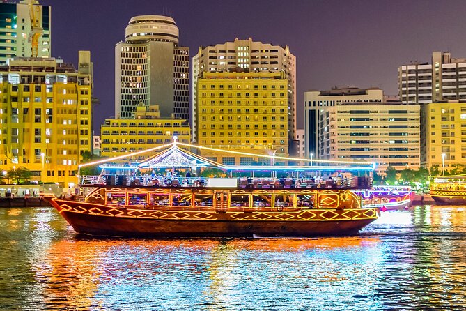 Dhow Cruise Dinner in Creek with Transfer - Choosing between the lower and upper decks