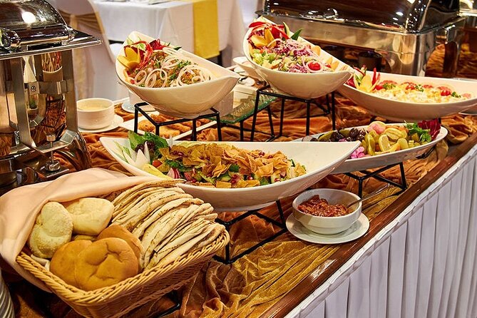Dhow Cruise Dinner with Entertainment - Boarding at the creek and Arabic coffee