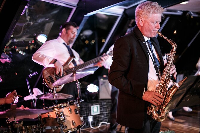 Dinner and Jazz Cruise on the River Thames - HMS Belfast and the changing riverfront