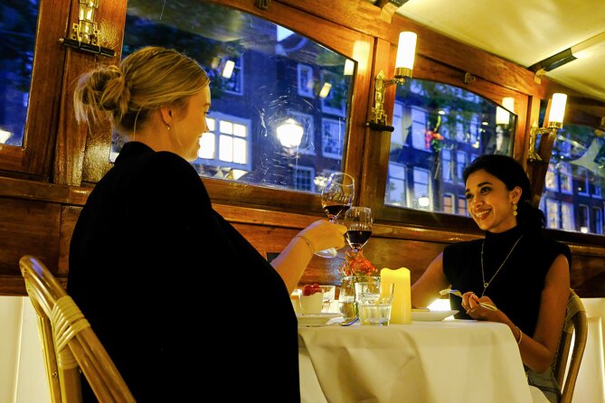 Dinner Canal Cruise Amsterdam: 3-Course Dinner Included - A dinner cruise built around the evening, not a quick canal loop