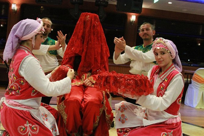 Dinner Cruise by Night on Bosphorus with a Traditional Show - What you see from the water after dark