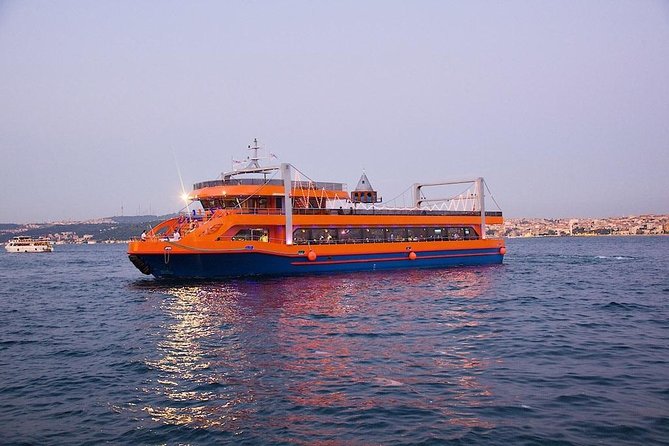 Dinner Cruise by Night on Bosphorus with a Traditional Show - Three courses, local drinks, and realistic food expectations