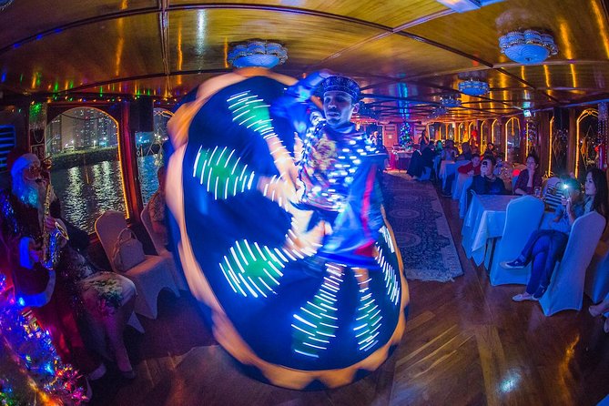 Dinner Cruise in Dubai Marina onboard Alexandra Dhow - Jumeirah Beach Residence from the canal