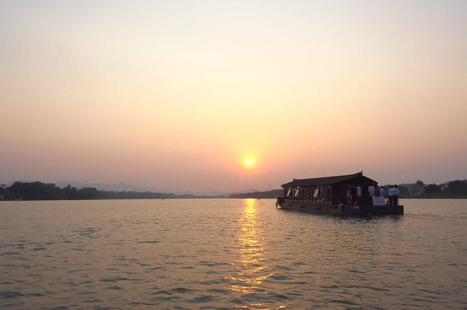 Dinner Cruise & Music Folk Song on the Perfume River in Hue - Sending a lantern down the Perfume River