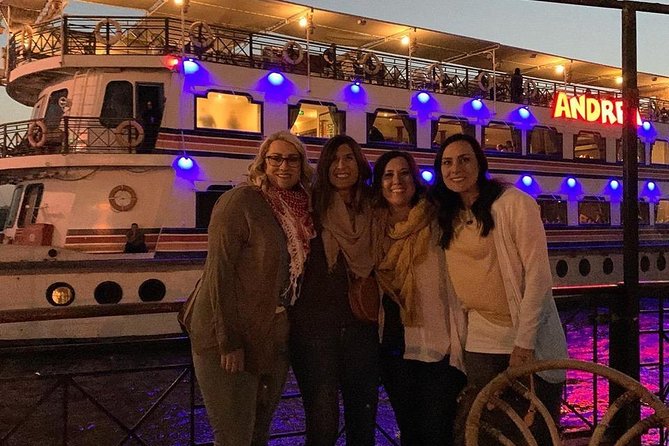Dinner Cruise on the Nile River with Buffet belly dancer performance - The 6 p.m. hotel pickup from Cairo or Giza