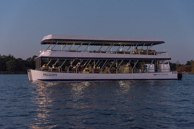 Dinner Cruise on the Zambezi River, Victoria Falls - Sunset is the main event