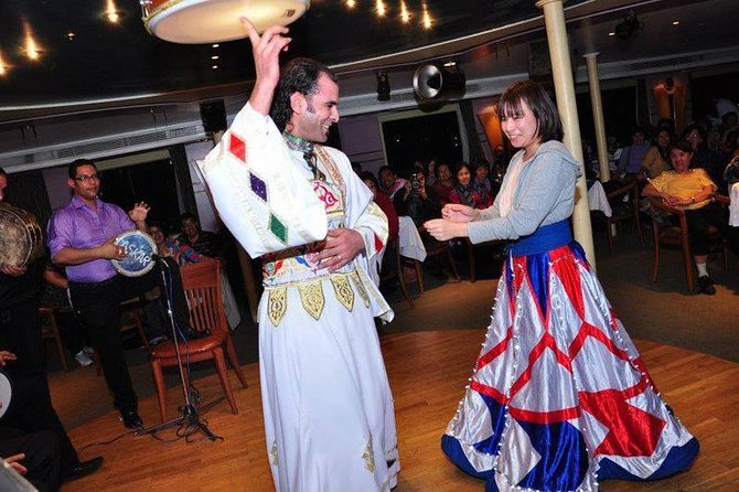 Dinner Nile Cruise belly dancer open buffer tanora show sailing on Nile - Why the nighttime skyline matters