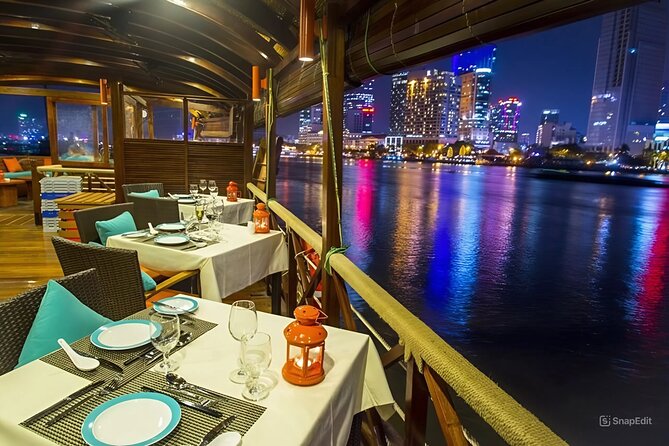 Dinner On Cruise In Ho Chi Minh City With Private Table - Boarding the Saigon River cruise
