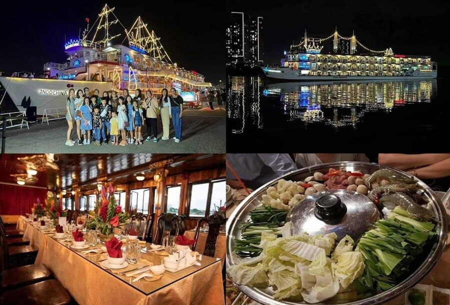 Dinner on Cruise on Saigon River - Boarding and Getting Settled on the Boat