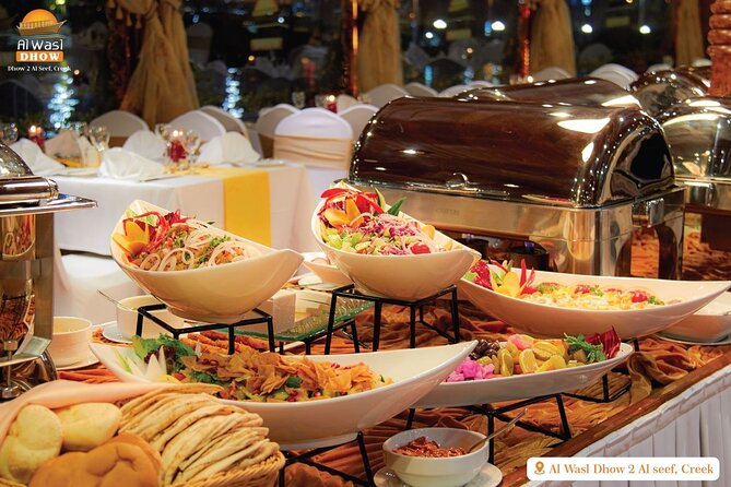 Dubai Best Dhow Cruise Dinner Buffet (Multi Cusine) - Finding the dhow at Souk Al Seef