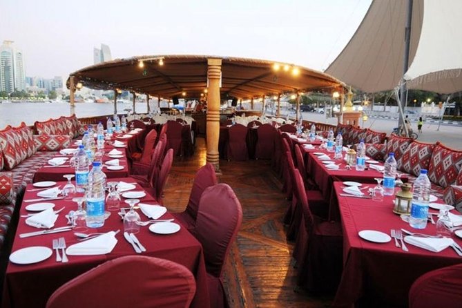 Dubai Creek Cruise Dinner with Transfer - Watching Dubai Creek light up