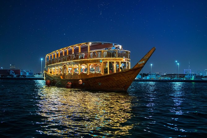 Dubai Creek Luxury Dhow Dinner Cruise with Optional Transfer - What you see along the creek