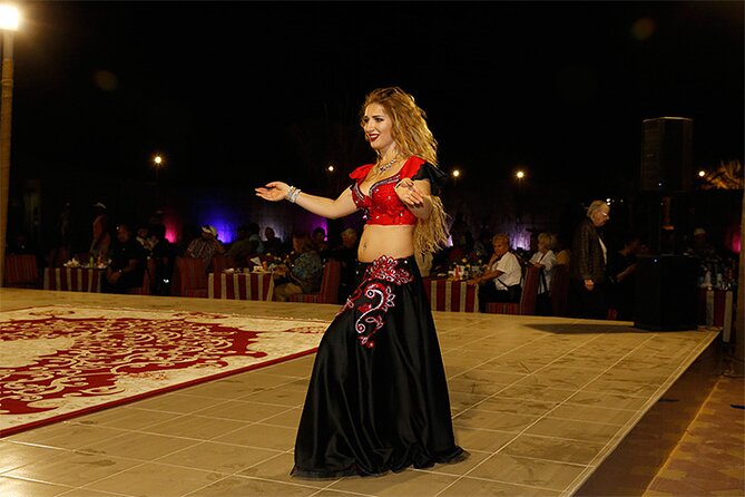 Dubai Desert Safari BBQ Dinner & Dhow Cruise Dinner - From Dubai pickup to the open desert