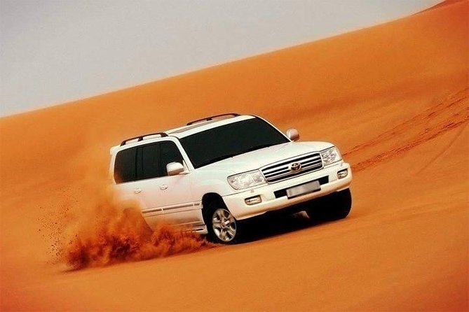 Dubai Desert Safari BBQ Dinner & Dhow Cruise Dinner - Henna, local costume photos, and camp entertainment
