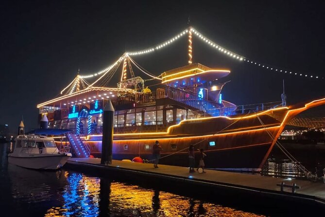 Dubai Dhow Cruise Dinner Al Seef Creek Multicusine - Starting at Al Seef beside Dubai Creek