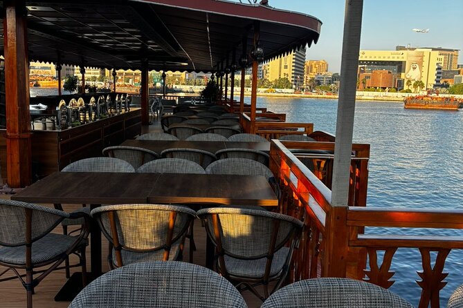 Dubai Dhow Cruise Dinner Al Seef Creek Multicusine - Seeing Dubai from the water