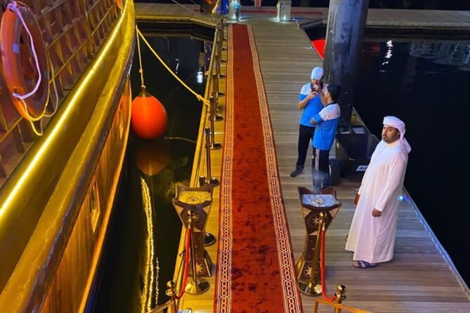 Dubai Dhow Cruise Dinner Al Seef Creek Multicusine - A 90-minute multicuisine buffet