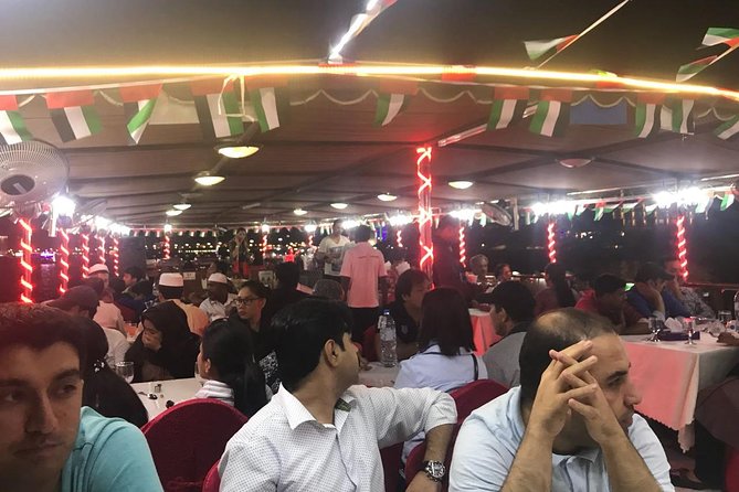 Dubai Dhow Cruise Dinner in Creek - Tanura dancing and music on board