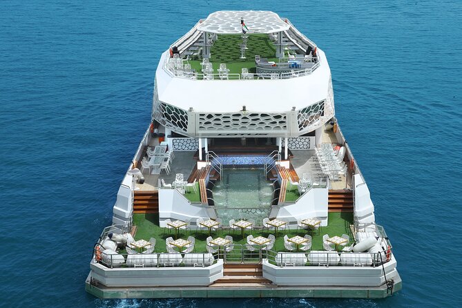 Dubai: Lotus Mega Yacht 3-Hours Dinner Cruise Tour - Music, shows, and several ways to spend the evening