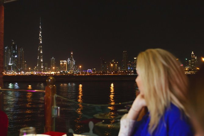 Dubai Luxury Canal Dinner Cruise with Optional Transfer - Dinner, drinks, and the onboard mood