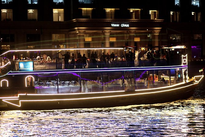 Dubai Luxury Canal Dinner Cruise with Optional Transfer - Booking flexibility and practical details