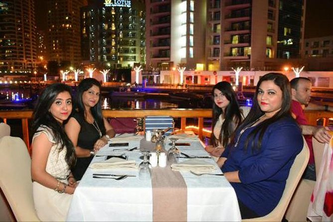 Dubai Marina 2-Hour Romantic Cruise Dinner - Choosing between the open deck and lower deck