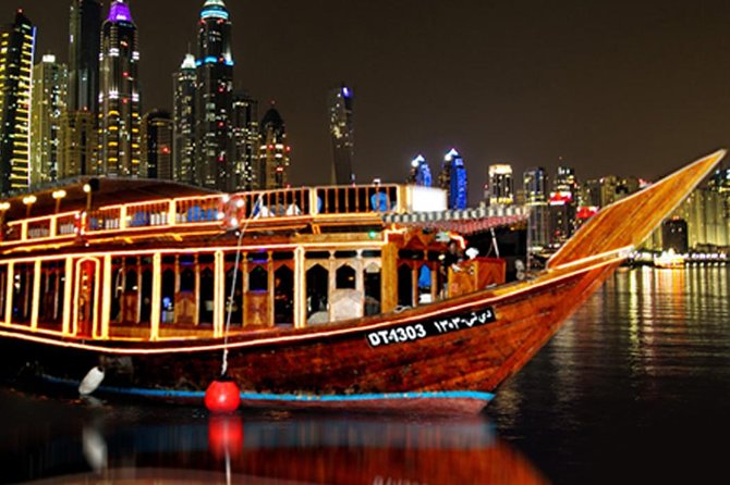 Dubai Marina Cruise Dinner with Entertainment Show - Buffet dinner: useful, but not the main reason to book