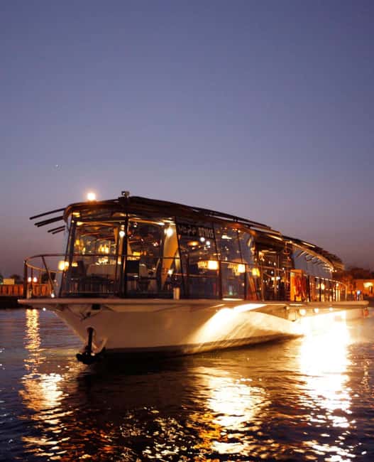 Dubai Marina Dinner Cruise – Live Show, AC & Open Bar - The Marina Route: Ain Dubai, JBR, and City Lights