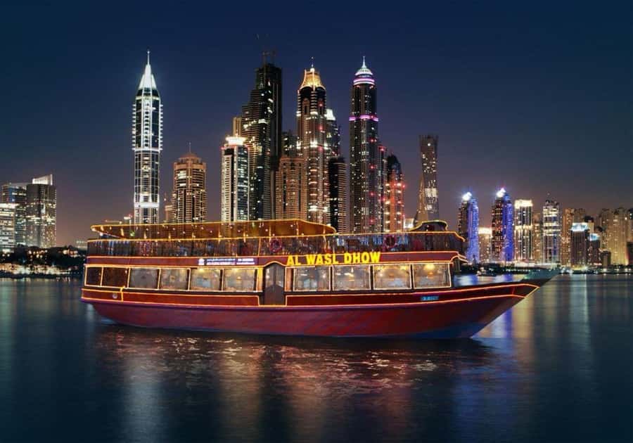 Dubai Marina Dinner Cruise with Live Entertainment(Al Wasl) - Boarding the Al Wasl dhow